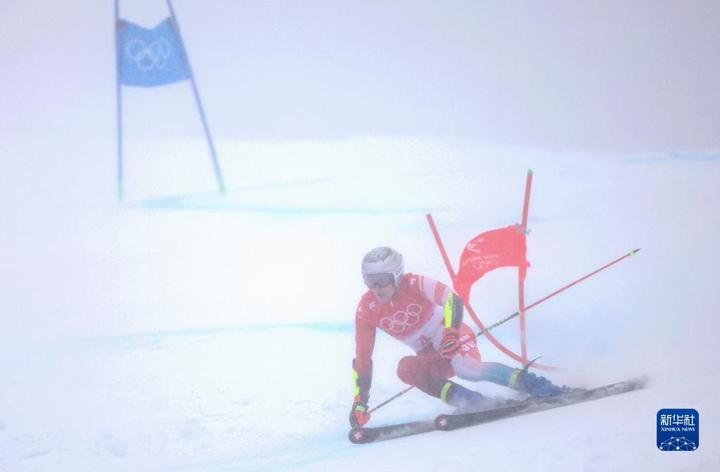 谈球吧体育高山滑雪男子大回转：瑞士选手夺冠(图1)