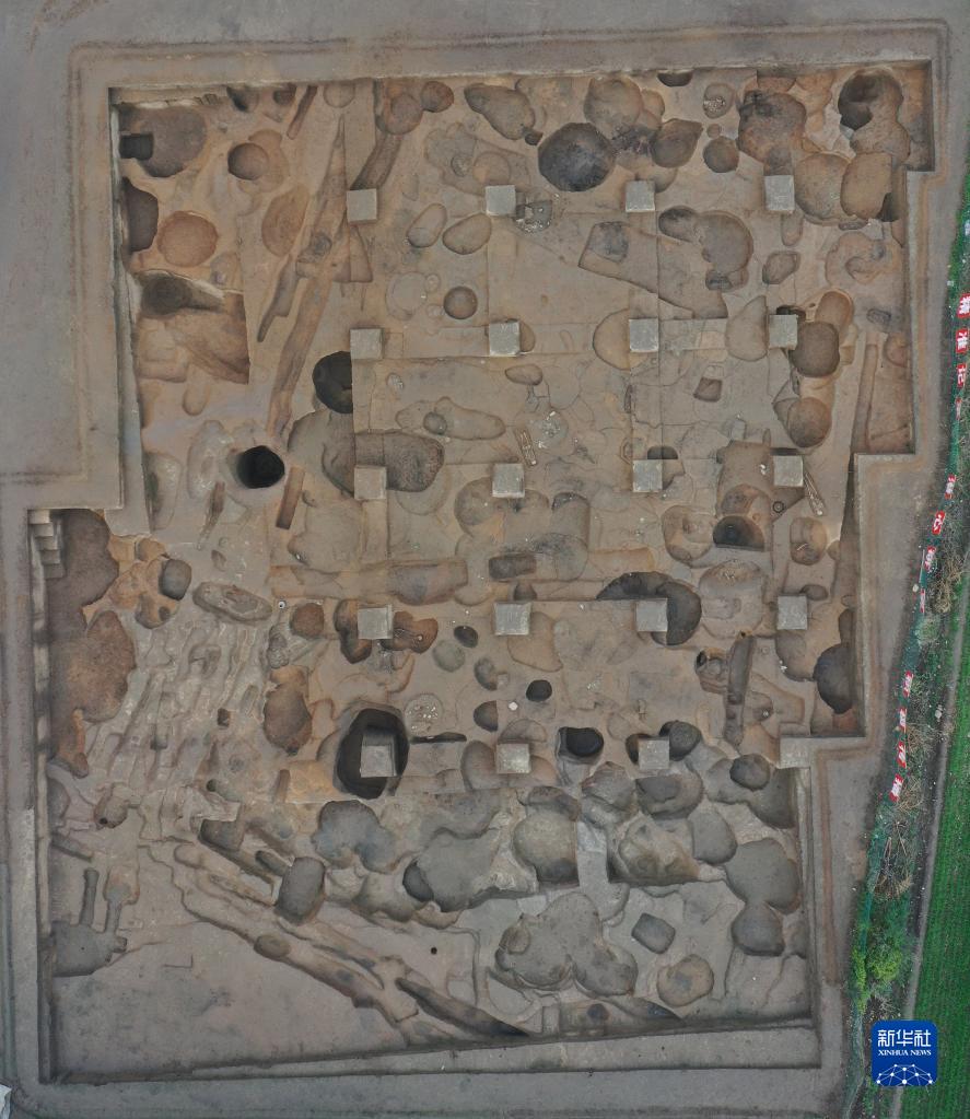  Large scale sacrificial relics of the early Xia Dynasty found at Wadian Site in Yuzhou, Henan