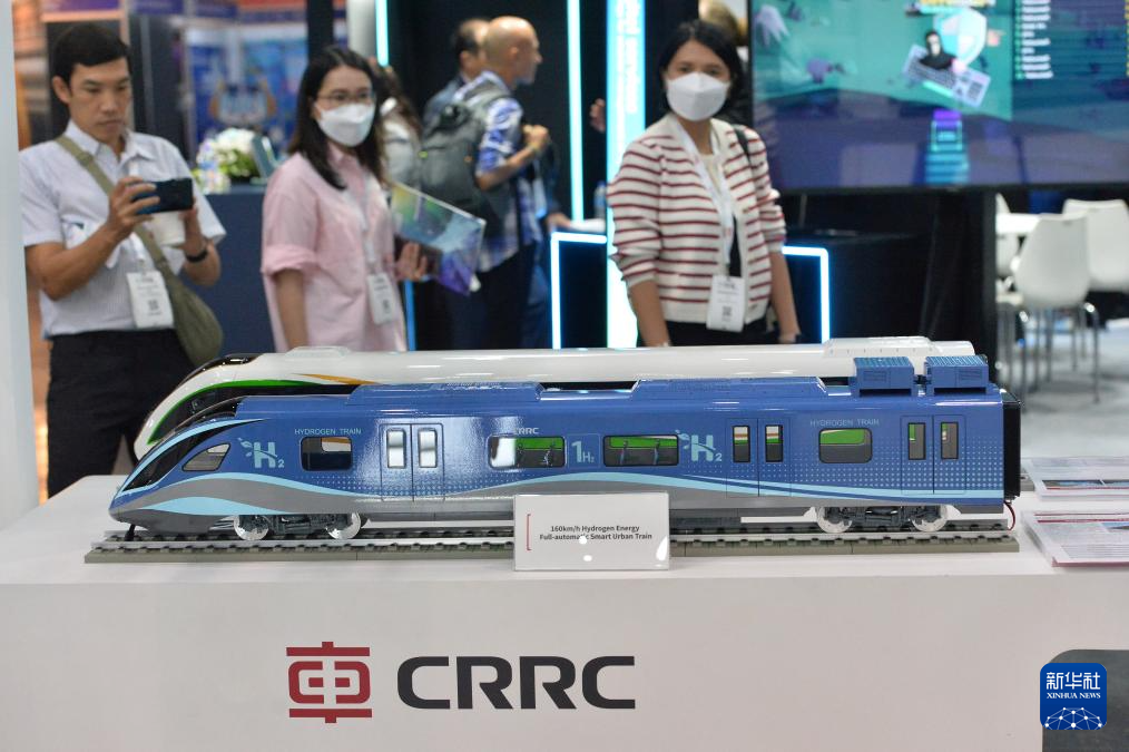 中国中车集团亮相2024年亚太铁
