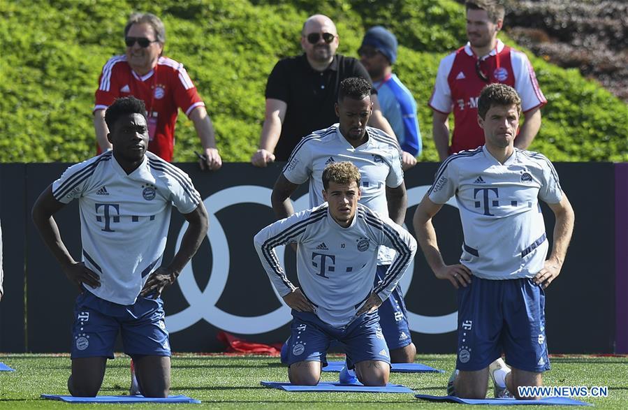 (SP)QATAR-DOHA-FOOTBALL-FC BAYERN MUNICH-TRAINING