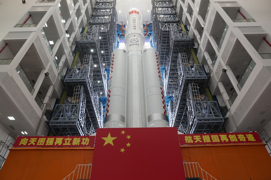 China Launches Space Station Core Module Tianhe - Xinhua | English.news.cn