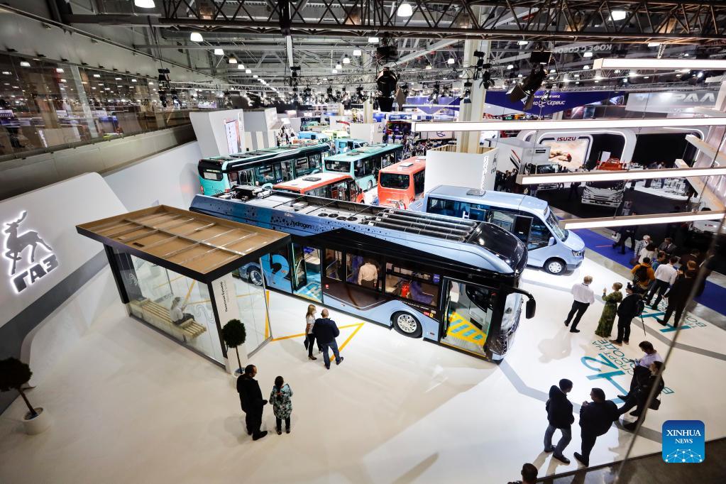 Comtrans International Commercial Vehicle Show held in Moscow Xinhua