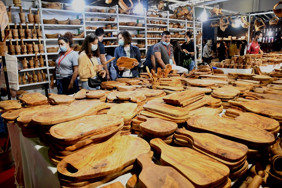 Tunisian Olive Wood Cutting Board by World Market