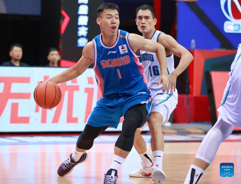 Highlights of Chinese Basketball Association league - Xinhua