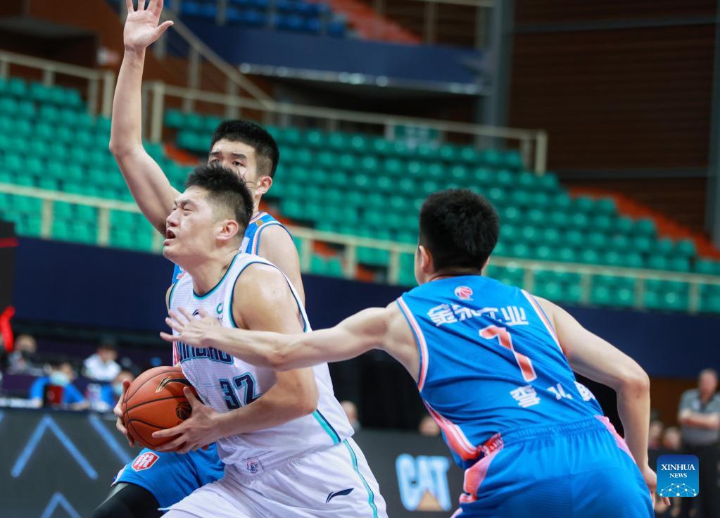 Highlights of Chinese Basketball Association league - Xinhua