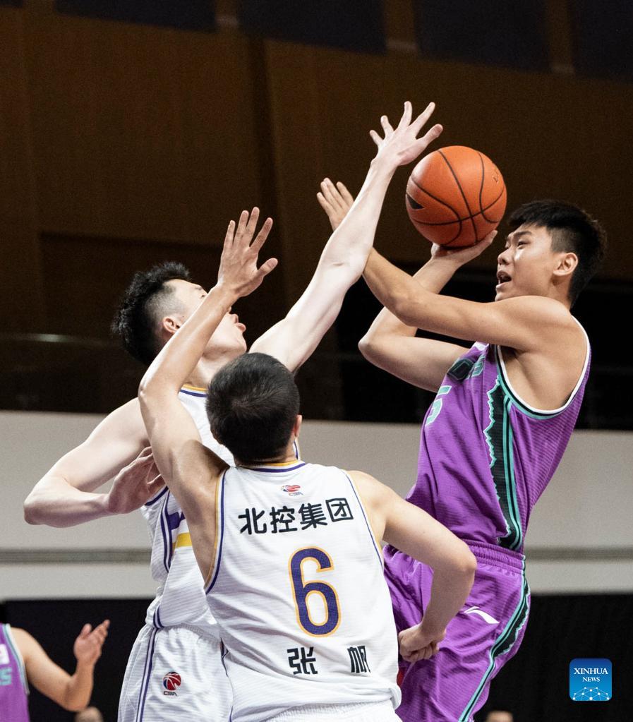 Highlights of Chinese Basketball Association league - Xinhua