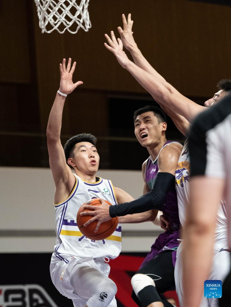 Highlights of Chinese Basketball Association league - Xinhua