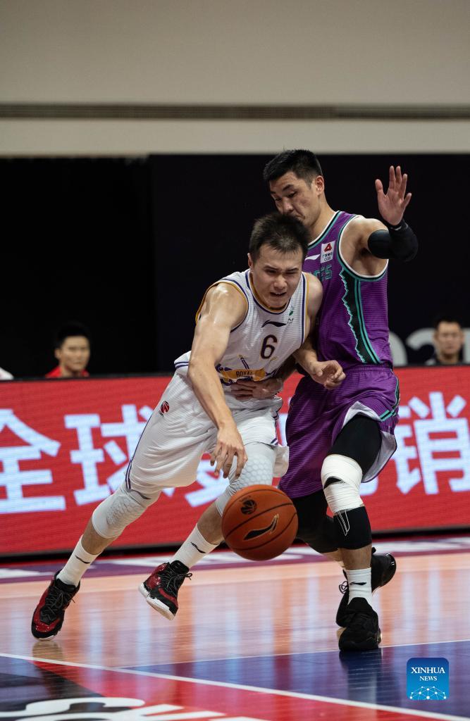 Highlights of Chinese Basketball Association league - Xinhua