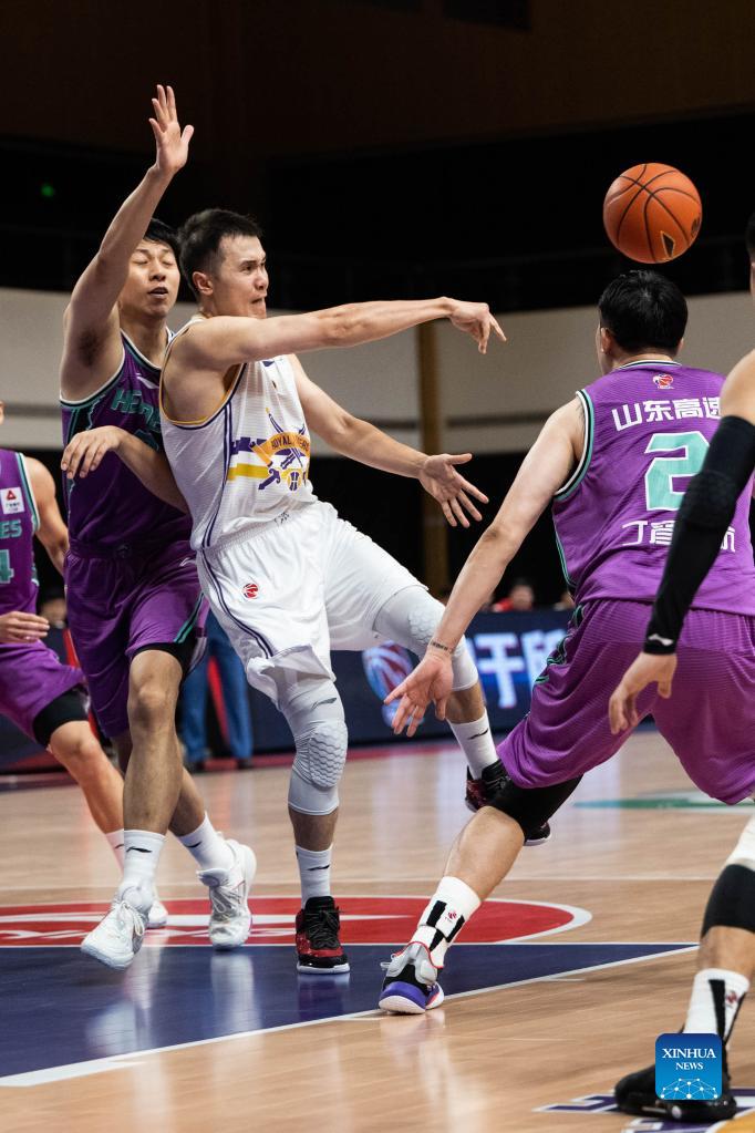 Highlights of Chinese Basketball Association league - Xinhua