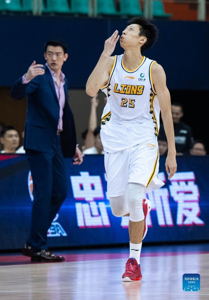 Highlights of Chinese Basketball Association league - Xinhua