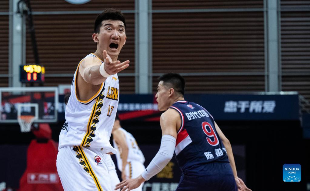 Highlights of Chinese Basketball Association league - Xinhua