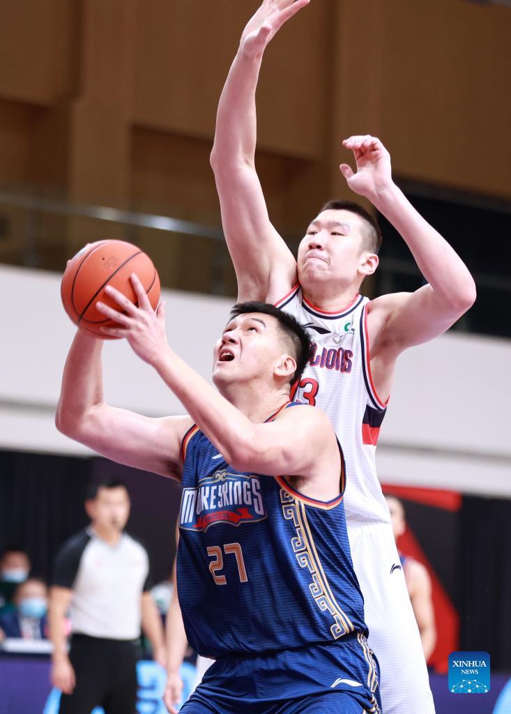 Highlights of Chinese Basketball Association league - Xinhua