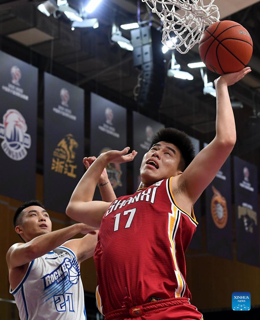 Highlights of Chinese Basketball Association league - Xinhua