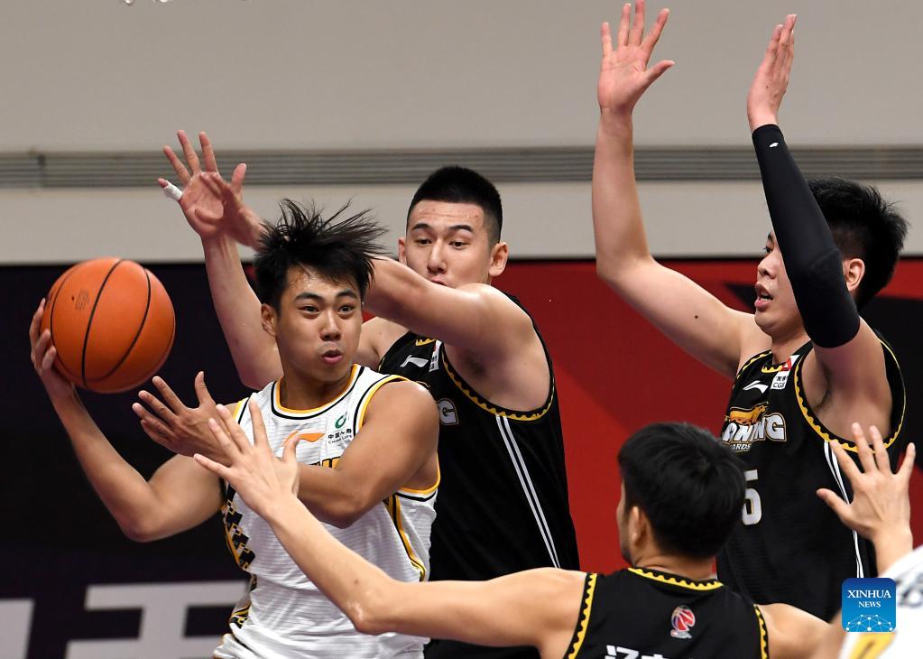 CBA league: Shanxi Loongs vs. Zhejiang Golden Bulls-Xinhua