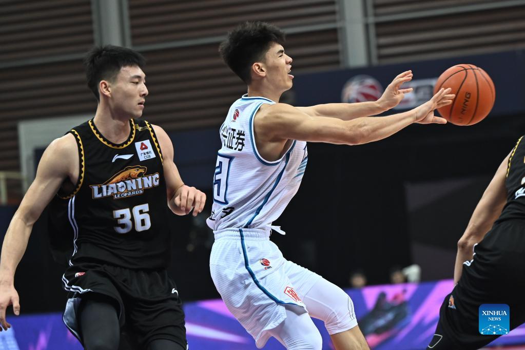 Highlights of Chinese Basketball Association league - Xinhua
