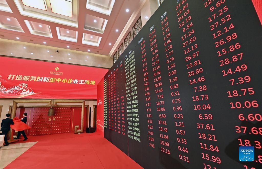 Beijing Stock Exchange Starts Trading - Xinhua