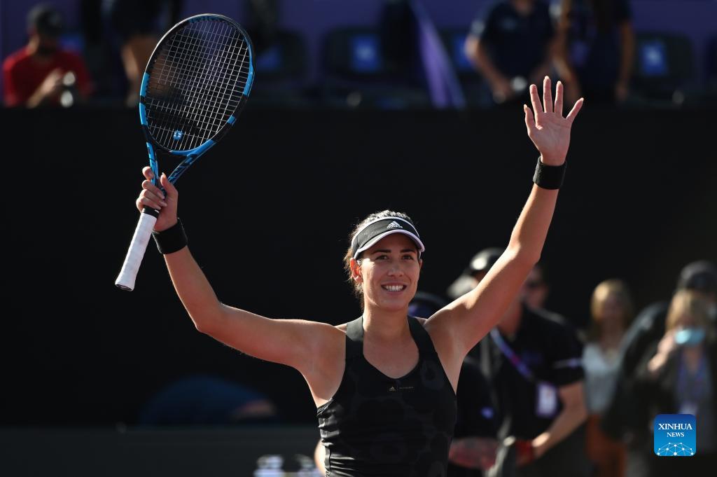 Spain's Garbine Muguruza Wins Women's Singles Semifinal At AKRON WTA ...