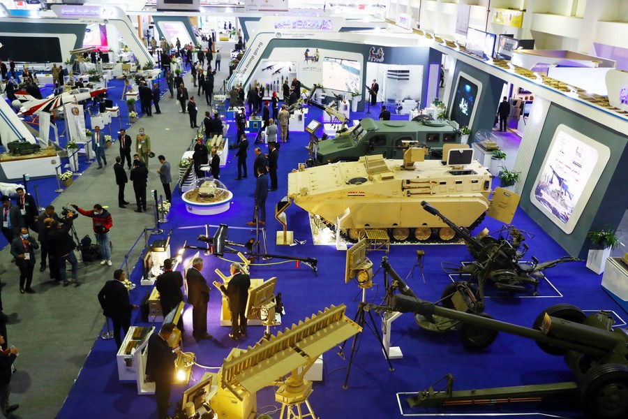 Egyptian int'l defense expo kicks off in Cairo Xinhua