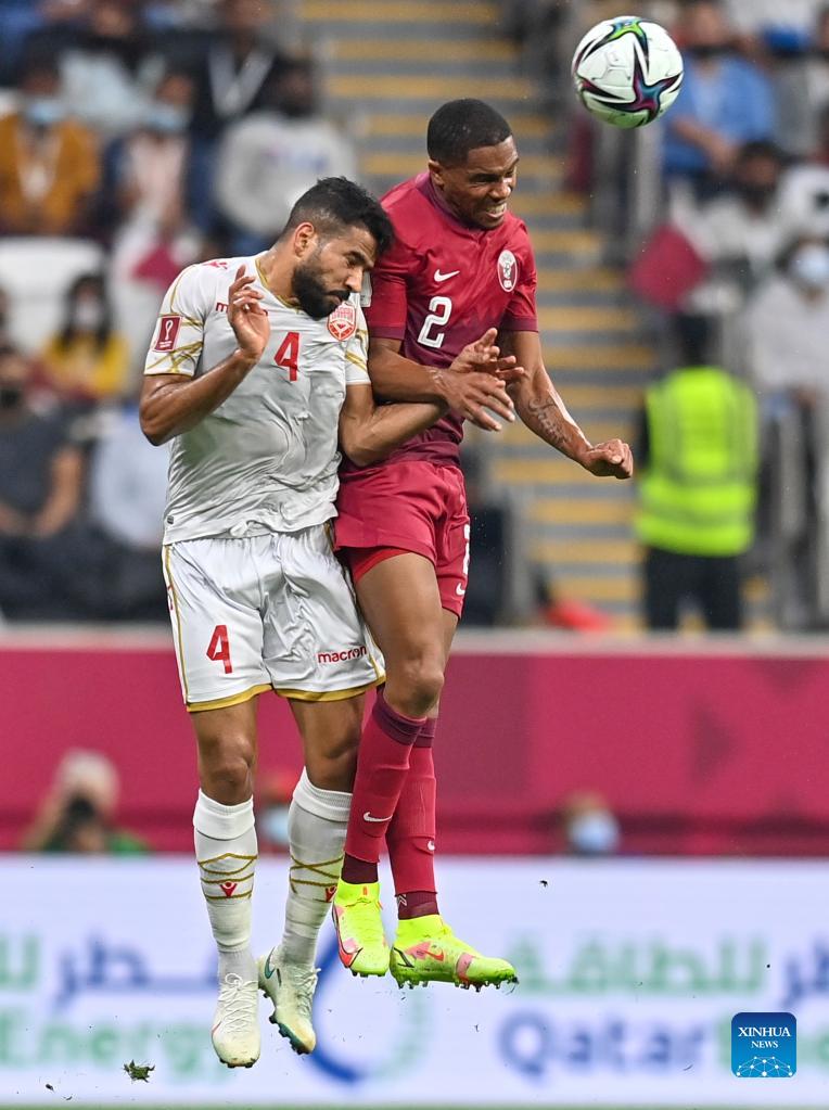 FIFA Arab Cup 2021 Group A Match: Qatar Vs. Bahrain - Xinhua