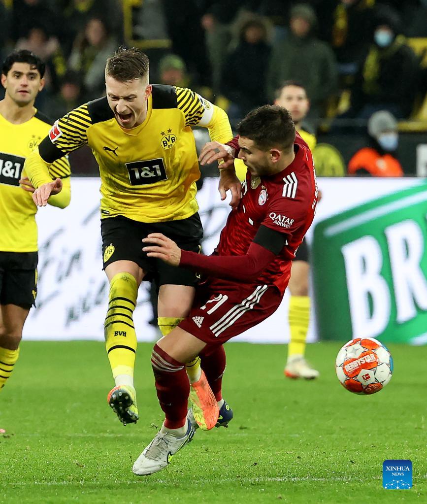 Bundesliga: Bayern Munich clinches perfect 10 with Dortmund win