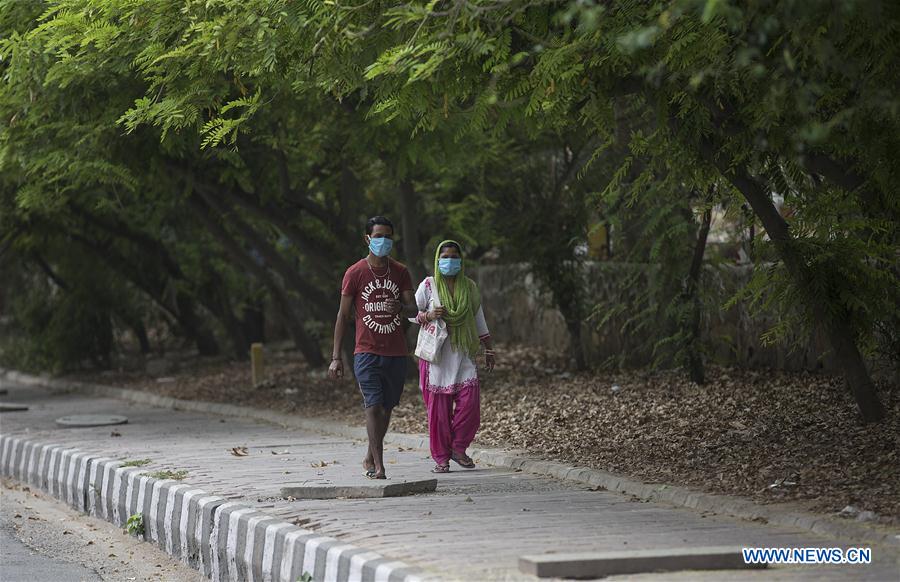 INDIA-NEW DELHI-COVID-19