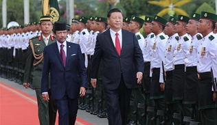China, Brunei lift ties to strategic cooperative partnership