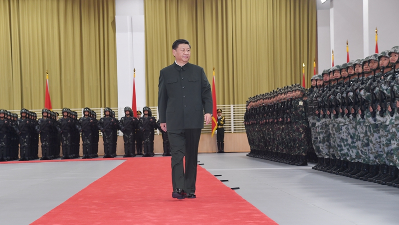 President Xi urges PLA garrison in Macao to better perform duties