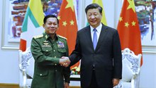 Xi meets with Myanmar commander-in-chief of defense services