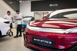 Chinese automaker BYD leads Israel's electric car sales in Jan.- Aug.