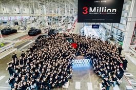 Tesla Shanghai factory hits milestone output of 3 mln cars