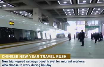 New high speed railways boost travel for migrant workers who choose to work during holiday