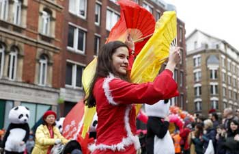 Chinese Lunar New Year parade held in London