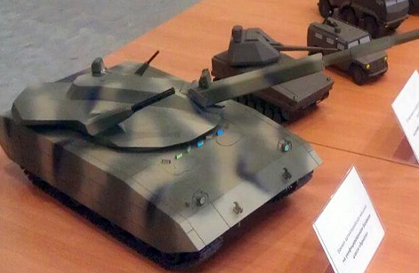 俄下一代坦克明年亮相 號稱性能比T-72B強3倍
