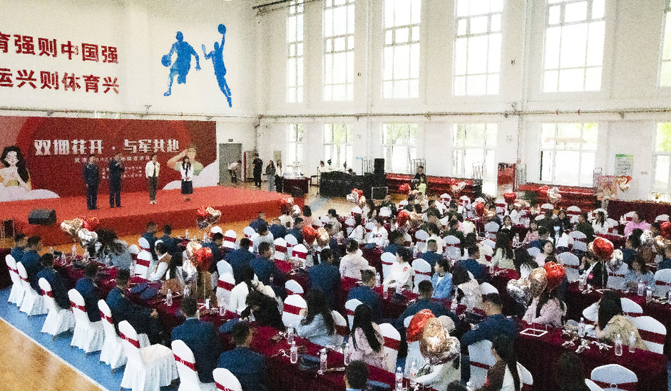 天津市武清區舉辦“雙擁花開•與軍共赴”軍地聯誼活動