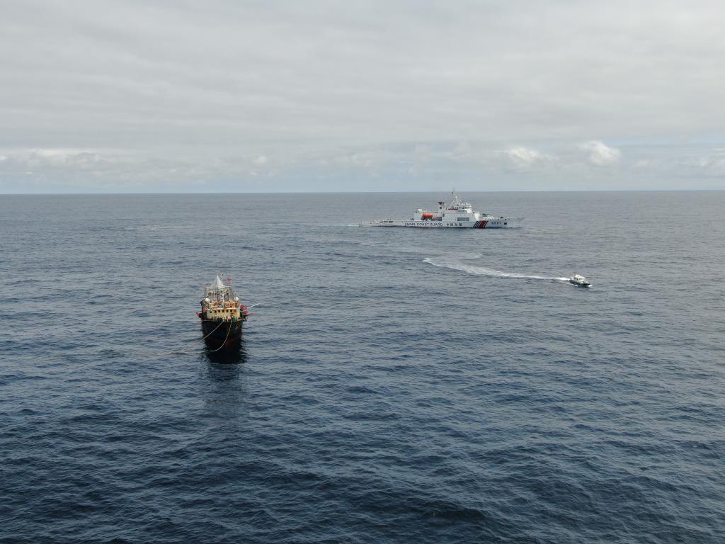 中國海警圓滿完成2022年北太平洋公海漁業執法巡航任務