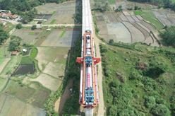 印尼雅萬高鐵4號梁場全面完成箱梁預制和架設任務