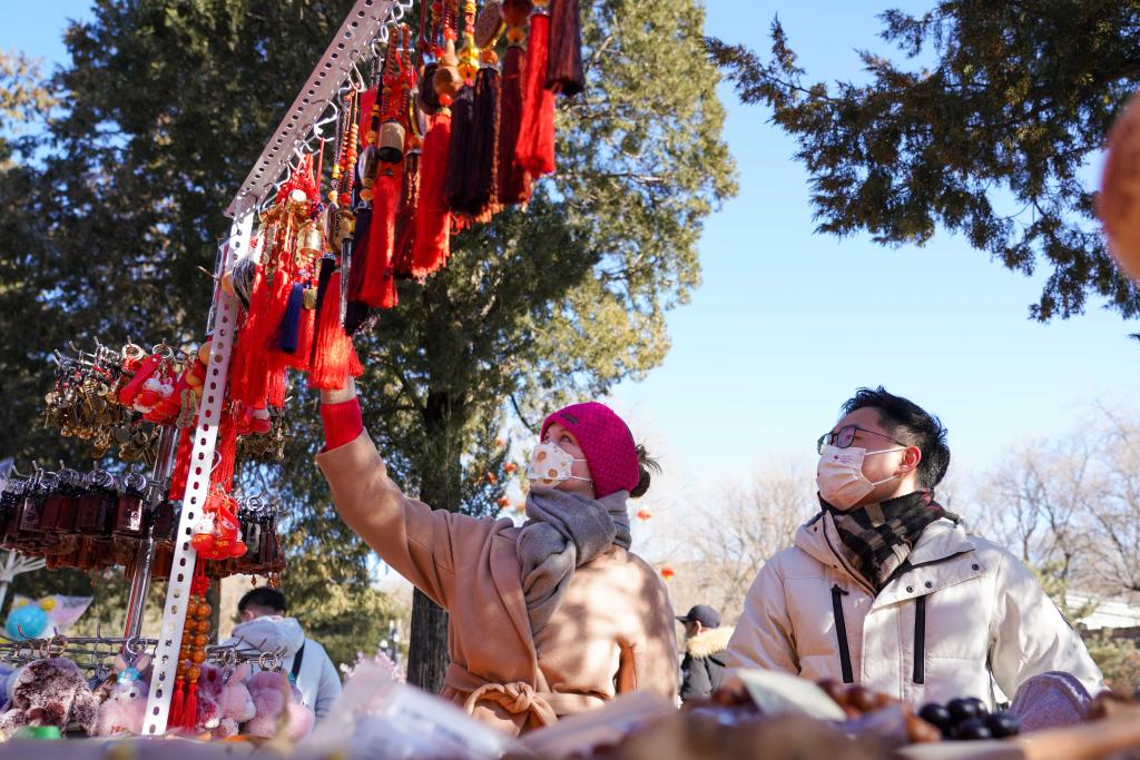 新華全媒+｜“洋媳婦”在北京過中國年 感受新春文化魅力