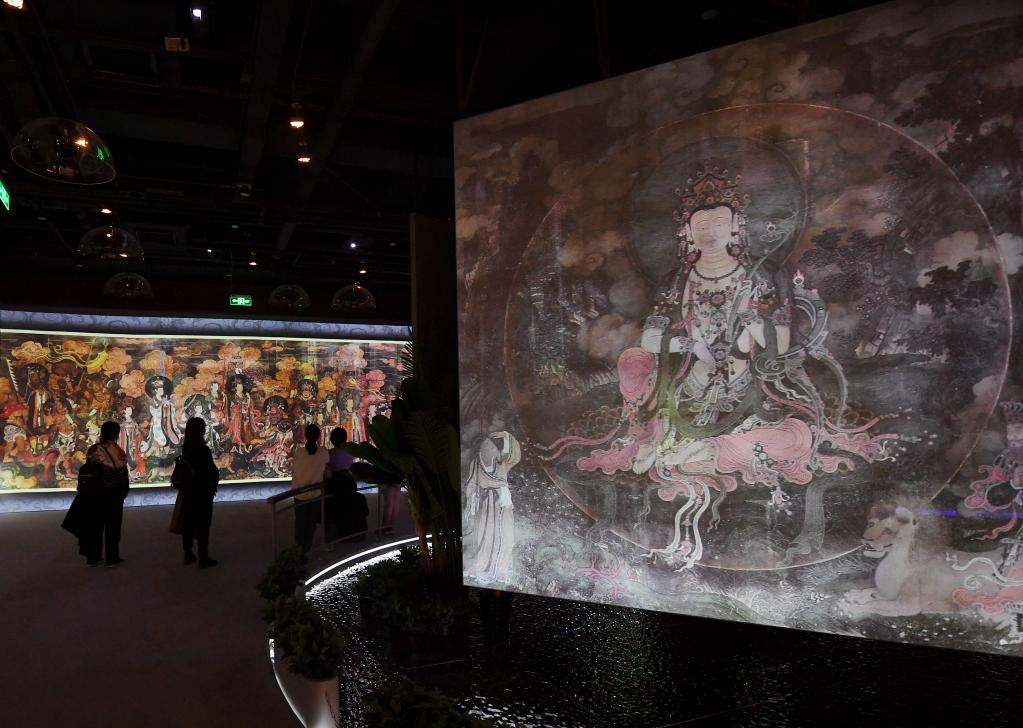 新華全媒+丨近600年的古壁畫“活”了