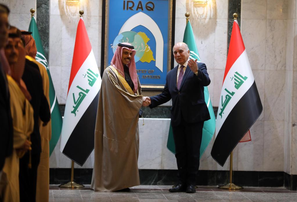 沙特外交大臣訪問伊拉克推動兩國合作