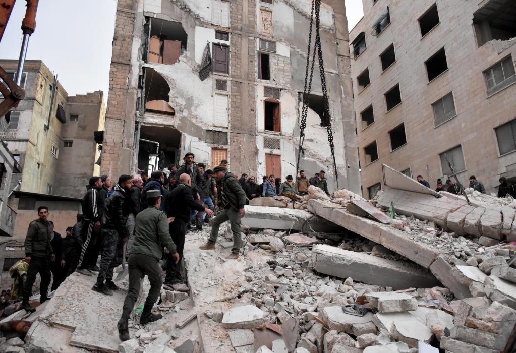 土耳其地震致敘利亞數百人傷亡