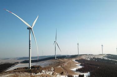 黑龍江單機容量最大風電機組運作、建設“兩頭熱”