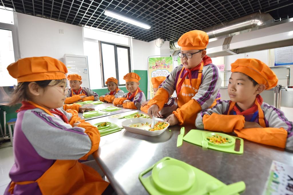 河北臨西：“食育小課堂”豐富校園文化生活