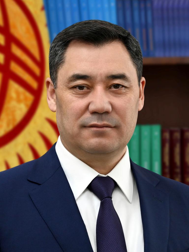 吉爾吉斯斯坦總統像