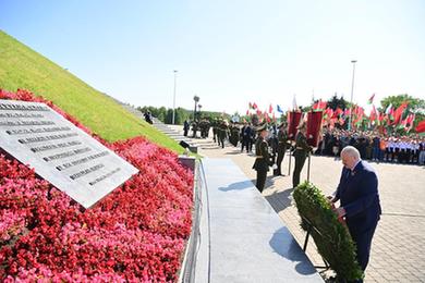 白俄罗斯举行独立日庆祝活动