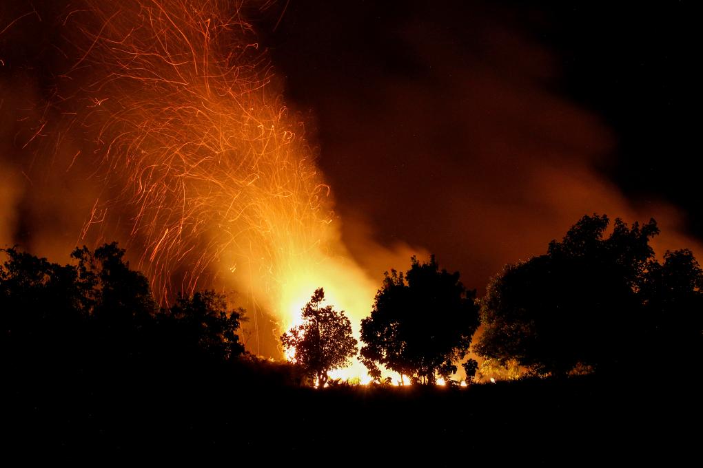 印尼：厄尔尼诺引野火