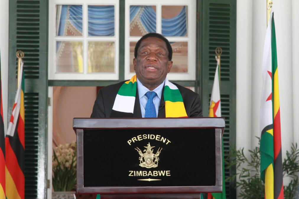 姆南加古瓦在津巴布韦总统选举中获得连任