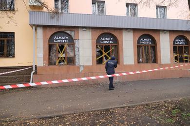 哈萨克斯坦阿拉木图一旅店火灾致13人死亡