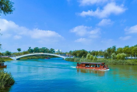 河北滄州：古今輝映展新彩 槳開運河入畫來