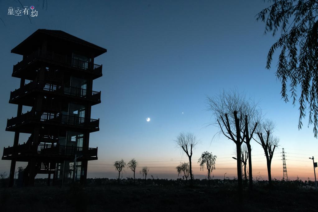 星空有约丨金星伴月5日再现夜空，