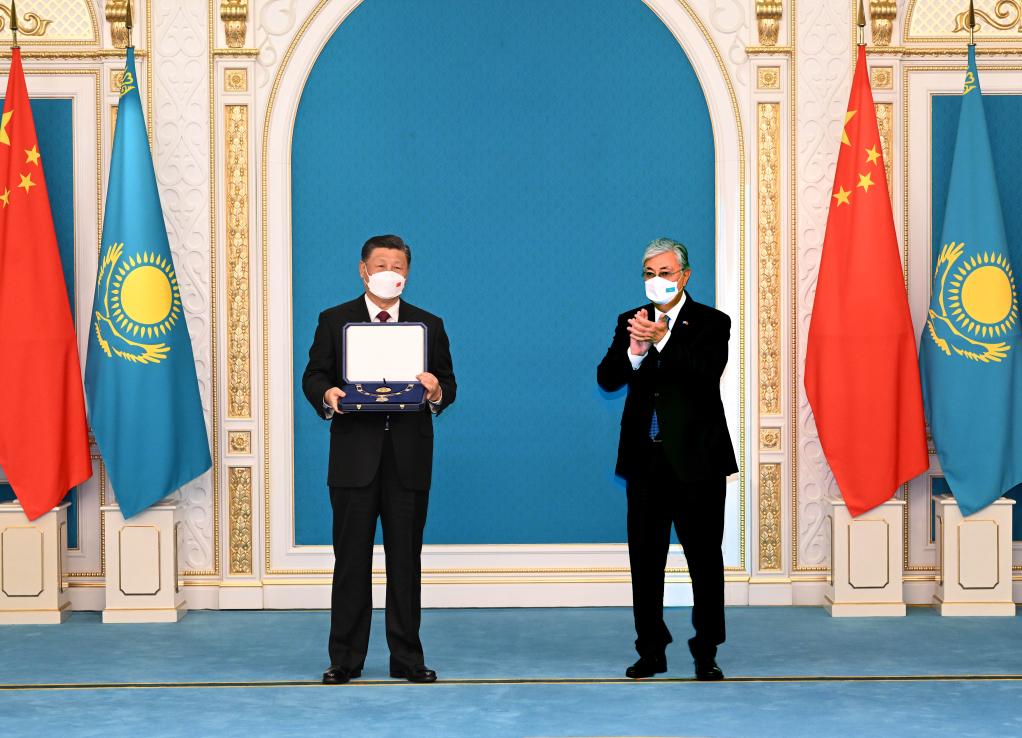 图文故事丨习近平主席同哈萨克斯坦总统托卡耶夫交往佳话(图4)